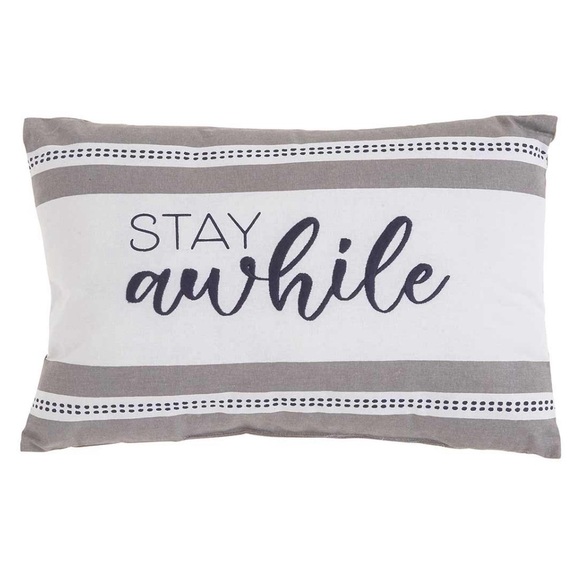 Stay Awhile Pillow - Picture 1 of 1